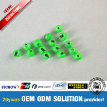 Green Painted Tungsten Beads Fly Fishing
